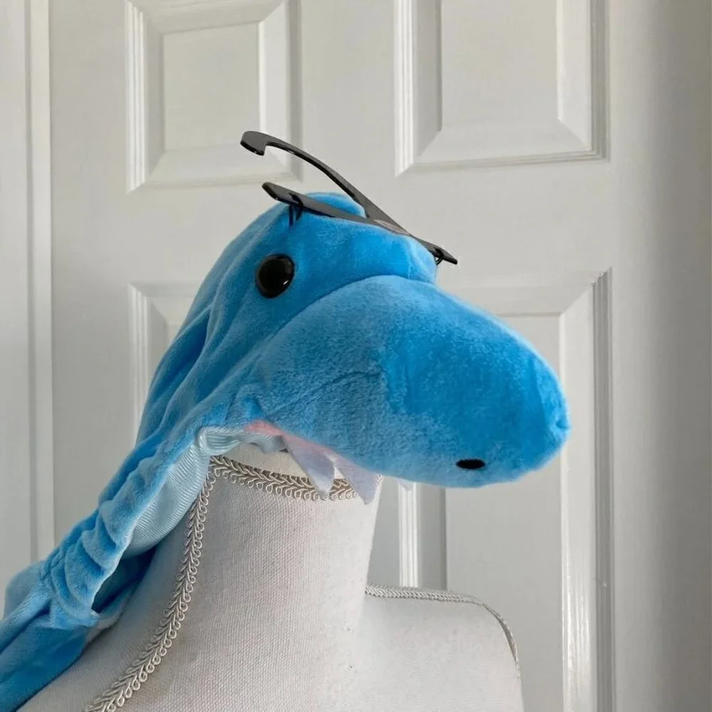 Target Hyde and Eek Plush Baby Shark Top 3D Infant 3-6M Halloween